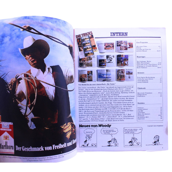 Cinema Magazin Nr. 4 (1981) | Poster Edition | Wir Kinder vom Bahnhof Zoo | Superman II